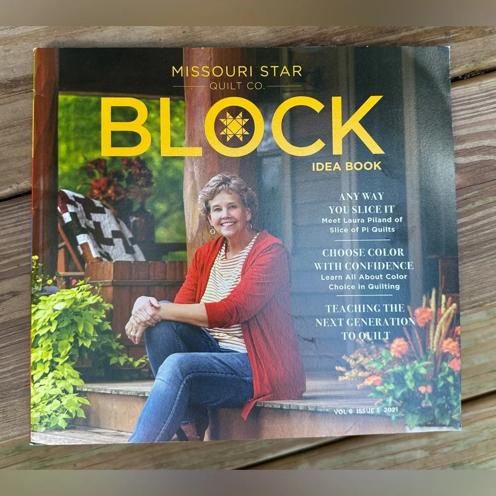 Set of 5 Missouri Star Quilt BLOCK Magazines Idea Book 2021